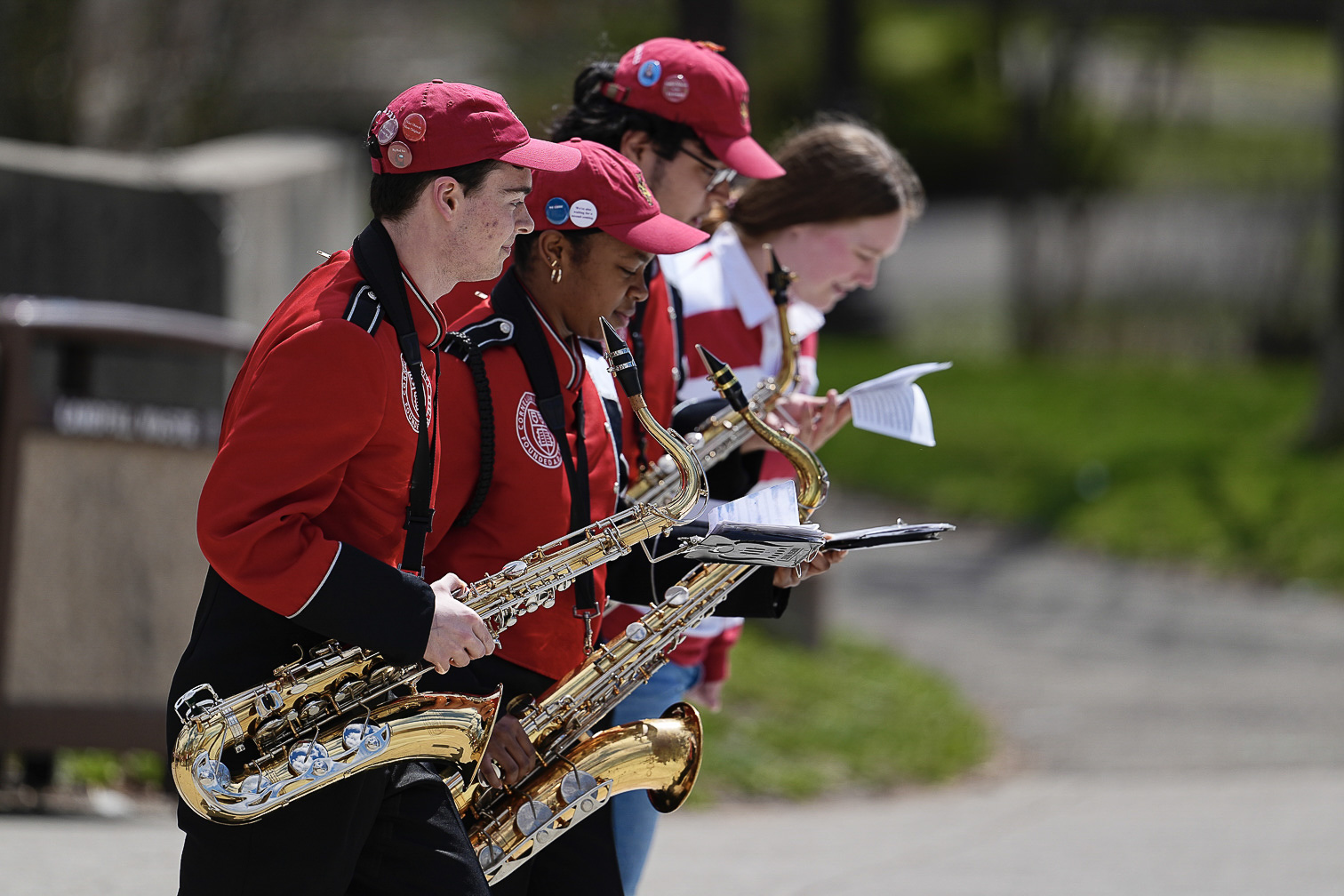 The Big Red Marching Band